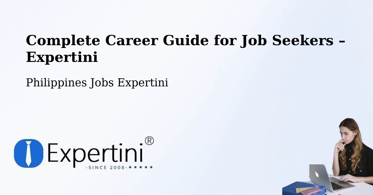 Career Guide for Job Seekers – Sampao - Sampao, Philippines Jobs Expertini